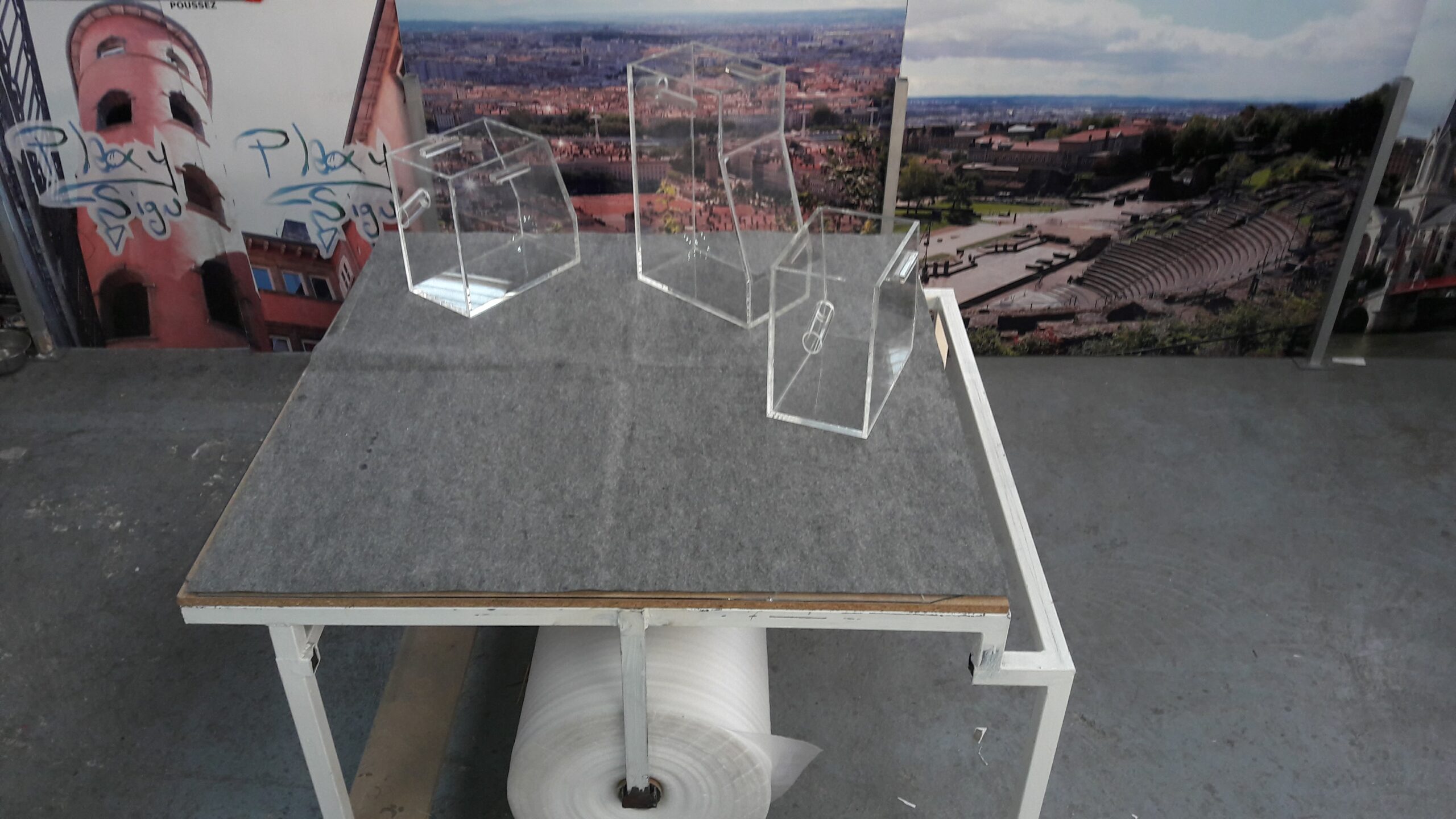 portant plexiglass Villeurbanne plexysign