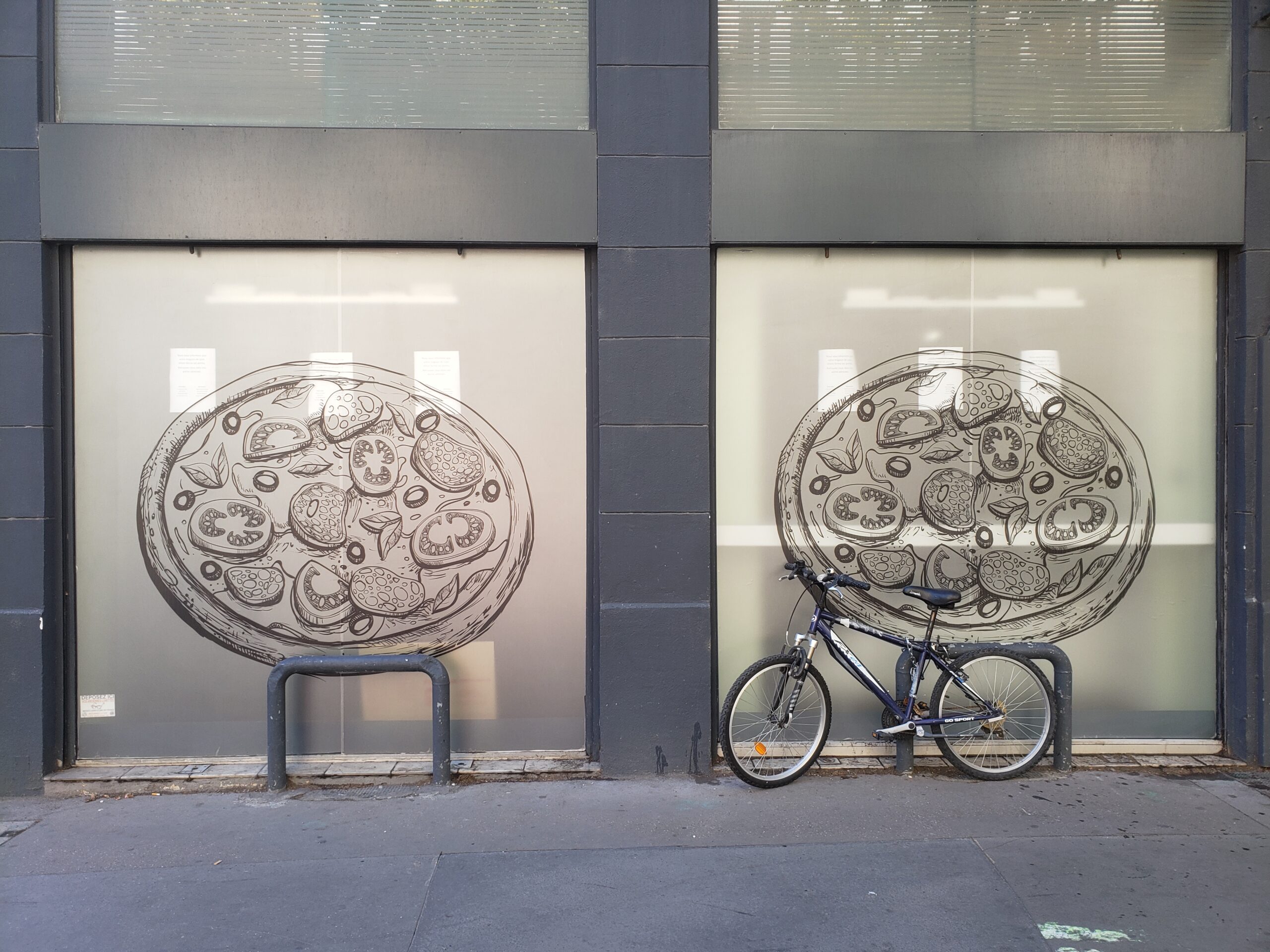 vitrophanie Lyon plexysign pizzeria