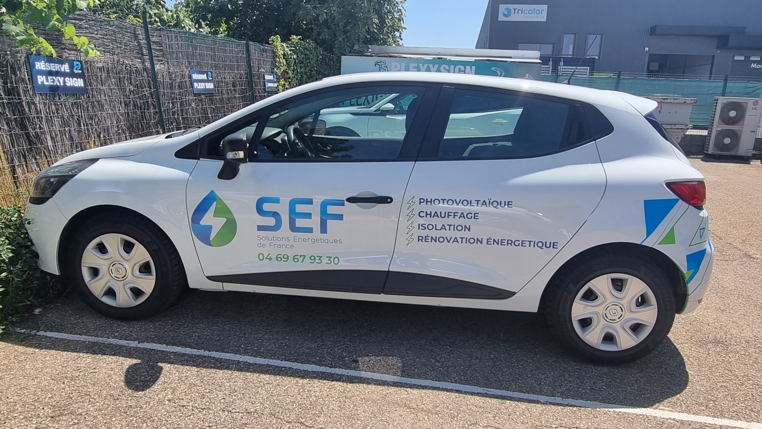 flocage véhicule SEF Plexysign